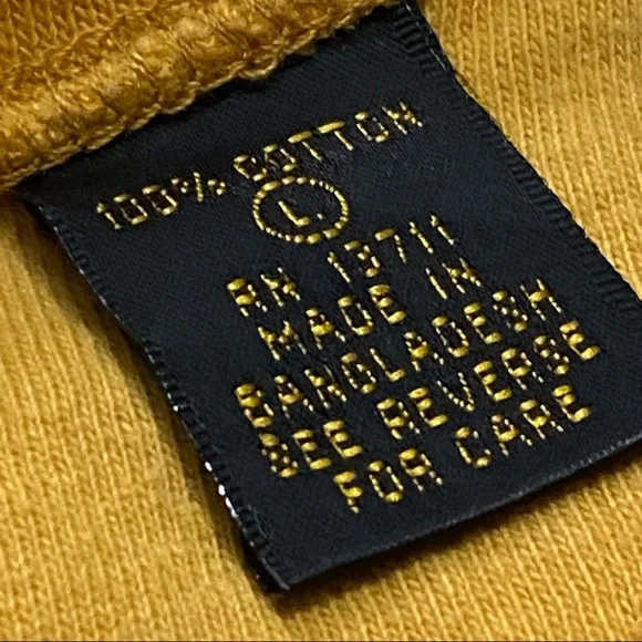 Vintage 90’s Mustard Long Sleeve - Picture 4 of 4